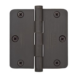 Emtek 96123 Residential Duty 3-1/2" x 3-1/2" with 1/4"-Radius Corners Solid Brass Hinge