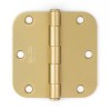 Emtek 96233 Heavy Duty 3-1/2" x 3-1/2" with 5/8"-Radius Corners Solid Brass Hinge