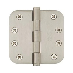 Emtek 96234 Heavy Duty 4" x 4" with 5/8"-Radius Corners Solid Brass Hinge