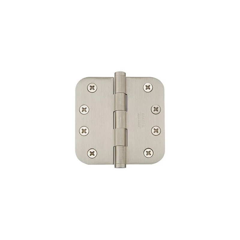 Emtek 96234 Heavy Duty 4" x 4" with 5/8"-Radius Corners Solid Brass Hinge