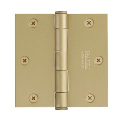 Emtek 91034 Residential Duty 4" x 4" with 5/8"-Radius Corners Steel Hinge