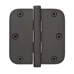Emtek 91033 Residential Duty 3-1/2" x 3-1/2" with 5/8"-Radius Corners Steel Hinge