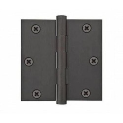 Emtek 92013 Heavy Duty 3-1/2" x 3-1/2" Square Corner Steel Hinge