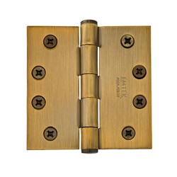 Emtek 92014 Heavy Duty 4" x 4" Square Corner Steel Hinge