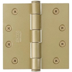 Emtek 92015 Heavy Duty 4-1/2" x 4-1/2" Square Corner Steel Hinge