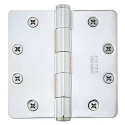 Emtek 92025 Heavy Duty 4-1/2" x 4-1/2" with 1/4"-Radius Corners Steel Hinge