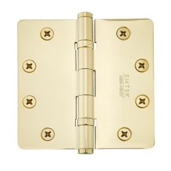 Emtek 94025 Ball Bearing 4-1/2" x 4-1/2" with 1/4"-Radius Corners Steel Hinge