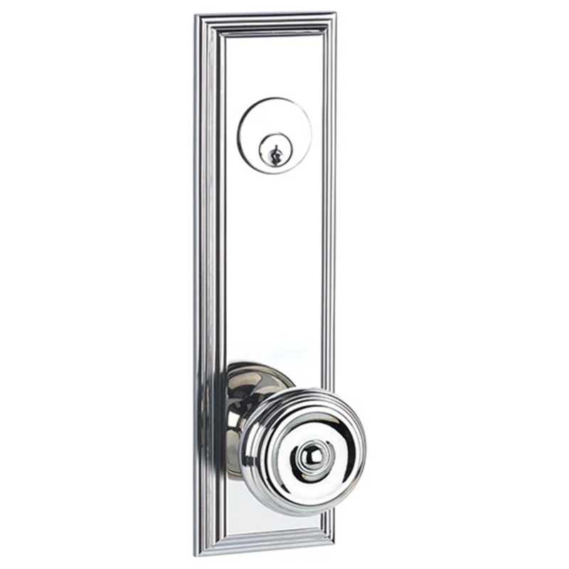 Emtek Wilshire 10 inch Keyed Sideplate