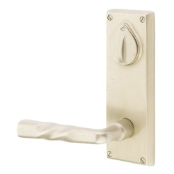 Emtek Sandcast Bronze Rectangular 7 inch Keyed Sideplate