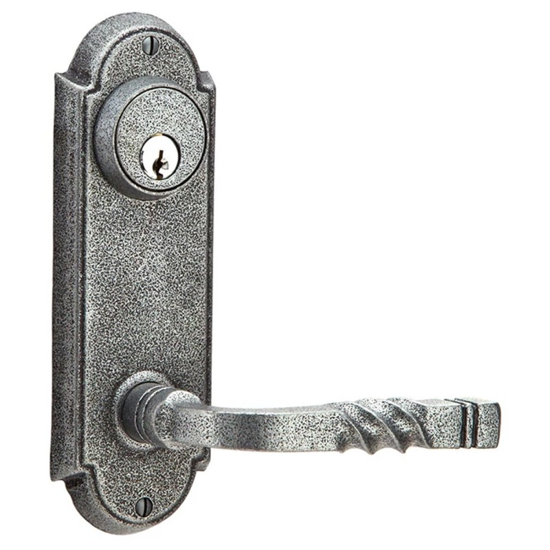 Emtek Style 5 Wrought Steel Keyed Sideplate