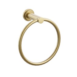 Emtek Modern Tubular Brass Towel Ring