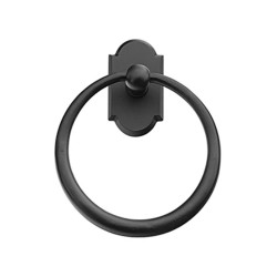 Emtek Sandcast Bronze Towel Ring