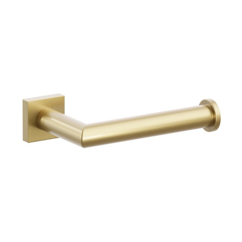Emtek Modern Tubular Single Post Brass Paper Holder