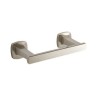 Emtek Transitional Flared Pivoting Double Post Brass Paper Holder