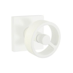 Emtek Spoke Knob with Square Rosette