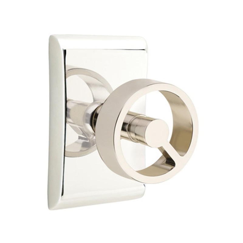 Emtek Spoke Knob with Neos Rosette