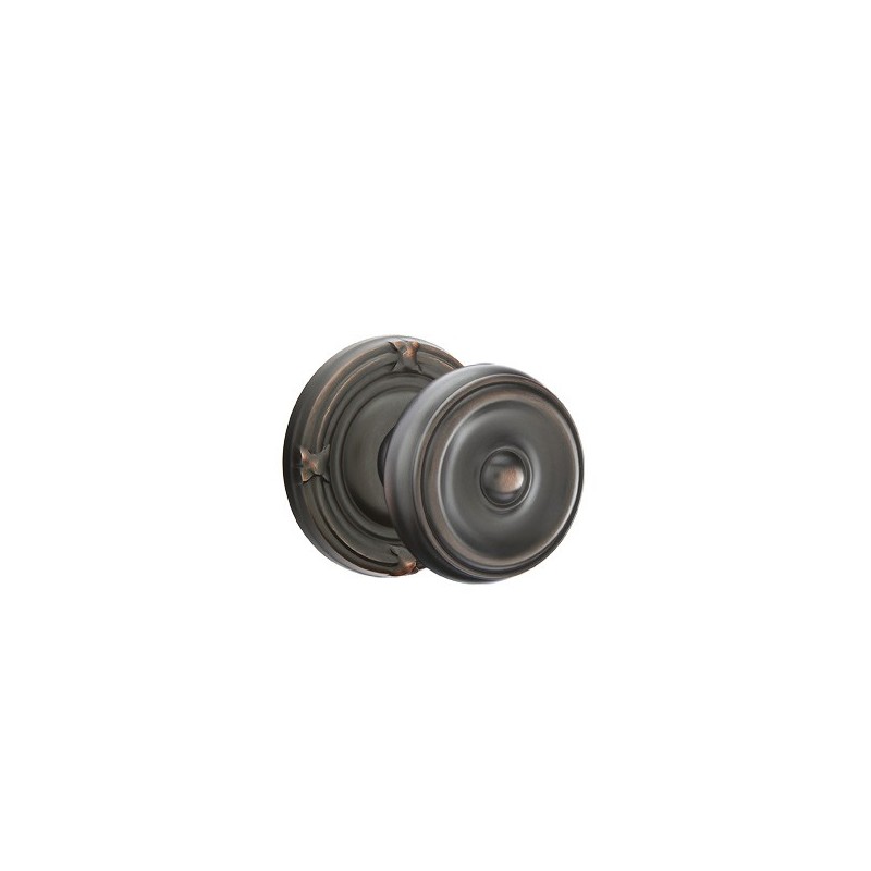 Emtek Waverly Knob with Ribbon and Reed Rosette