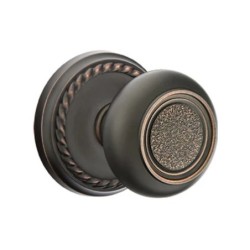 Emtek Belmont Knob with Rope Rosette