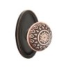 Emtek Lancaster Knob with Oval Rosette