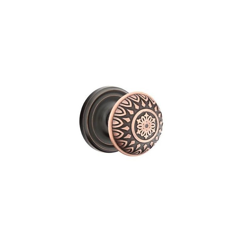 Emtek Lancaster Knob with Regular Rosette