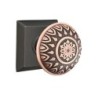 Emtek Lancaster Knob with Quincy Rosette