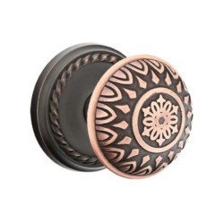 Emtek Lancaster Knob with Rope Rosette
