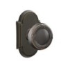 Emtek Ribbon and Reed Knob with Style 8 Rosette