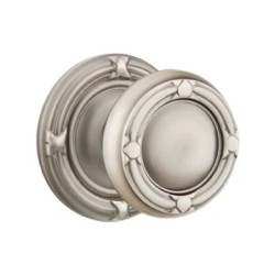 Emtek Ribbon and Reed Knob with Ribbon and Reed Rosette