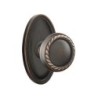 Emtek Rope Knob with Oval Rosette