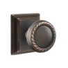 Emtek Rope Knob with Wilshire Rosette