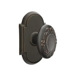 Emtek Victoria Knob with Style 8 Rosette