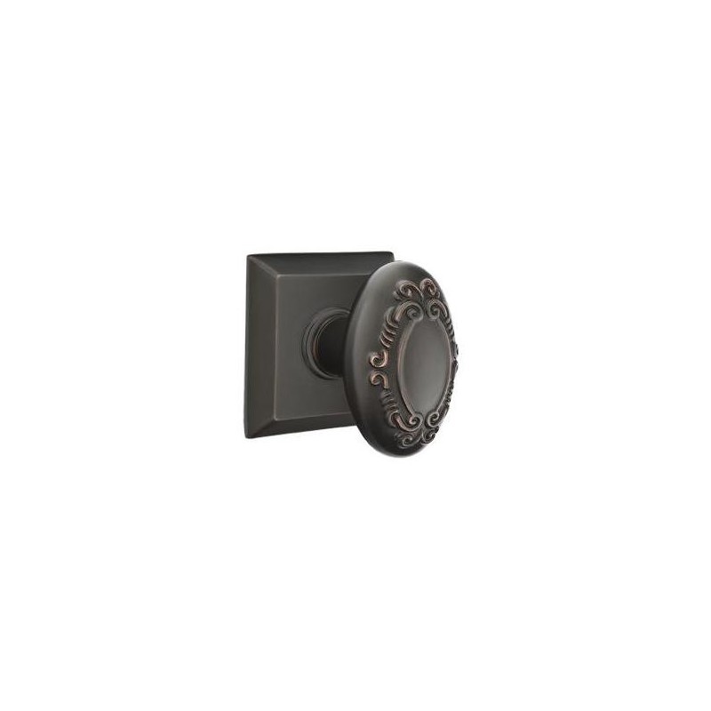 Emtek Victoria Knob with Quincy Rosette