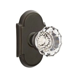 Emtek Astoria Knob with Style 8 Rosette
